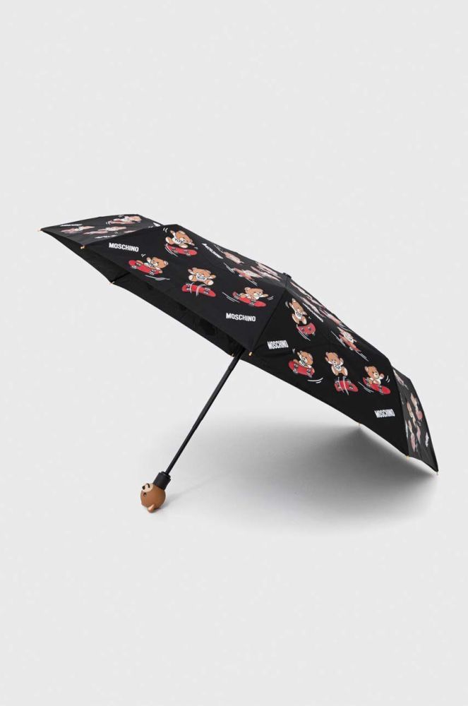 Парасоля Moschino колір чорний (3345628)
