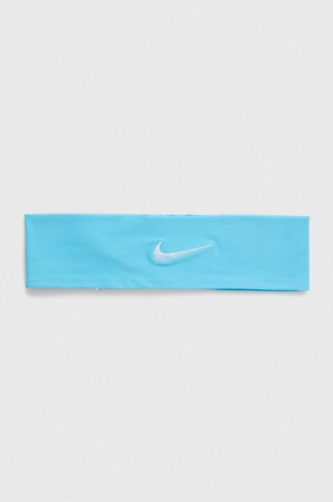 Пов'язка на голову Nike колір блакитний (3319419)