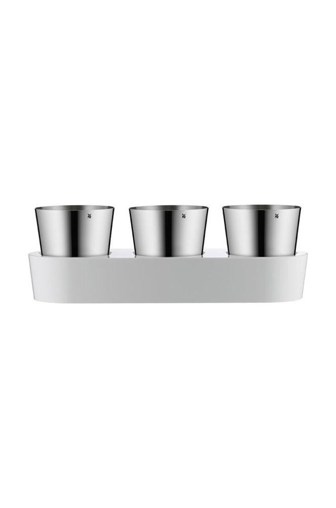 WMF Набір горщиків для трав з підставкою Gourmet (3-pack) колір сірий