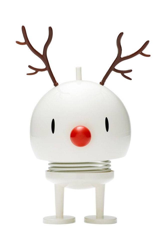 Hoptimist Декорація Reindeer Bumble M колір білий