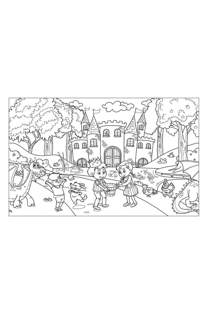 Graine Creative розмальовка в тубі Adhesive Roller To Draw колір барвистий