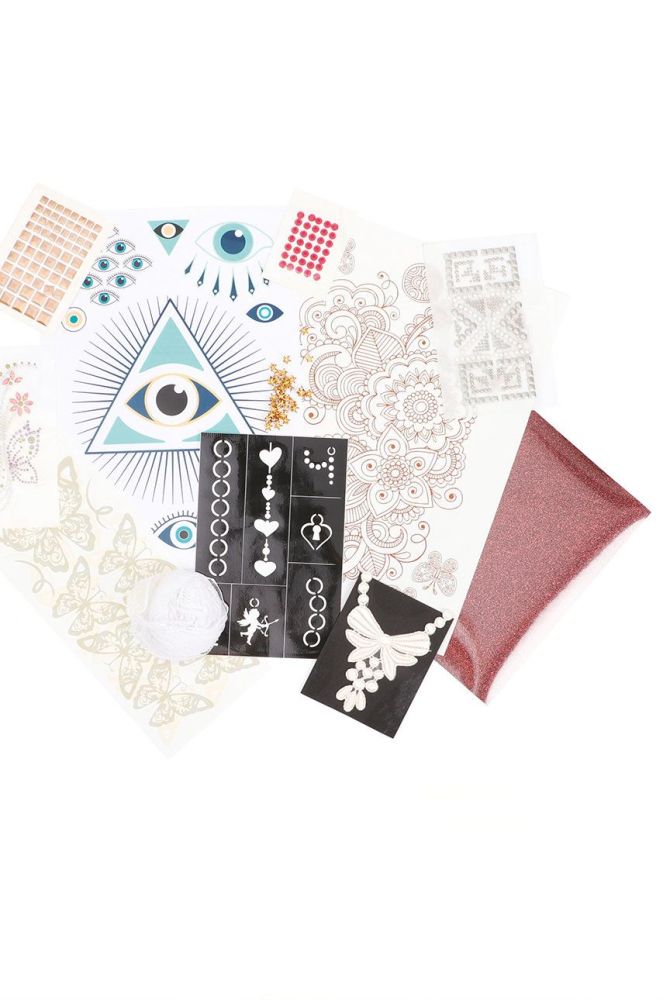 Graine Creative набір DIY Customising My Textiles колір барвистий