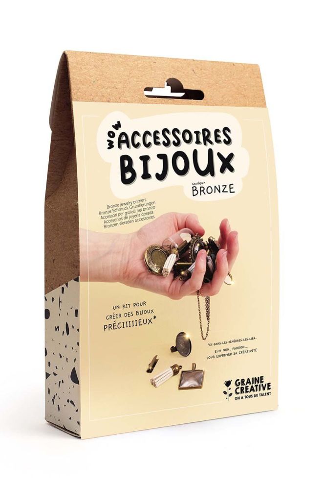 Набір для створення прикрас Graine Creative Coffret Apprets Bijoux колір барвистий