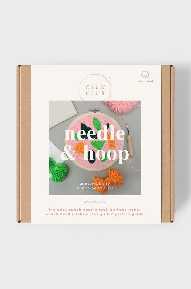Набір для вишивання Luckies of London Needle & Hoop колір барвистий