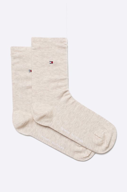 Шкарпетки Tommy Hilfiger (2 pack) жіночі колір бежевий (2165583)