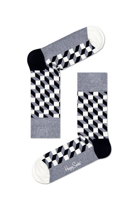 Happy Socks - Шкарпетки Filled Optic колір барвистий (1164367)