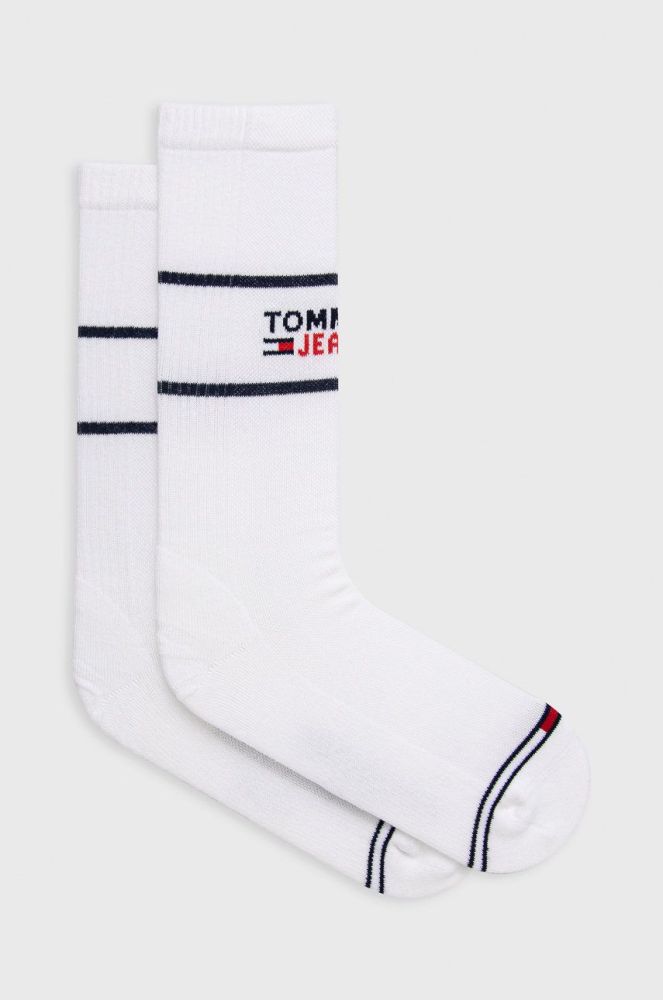Шкарпетки Tommy Jeans колір білий (2031829)