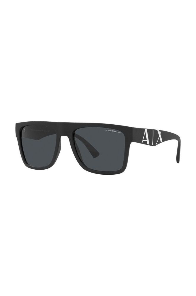 Сонцезахисні окуляри Armani Exchange чоловічі колір чорний (1840421)