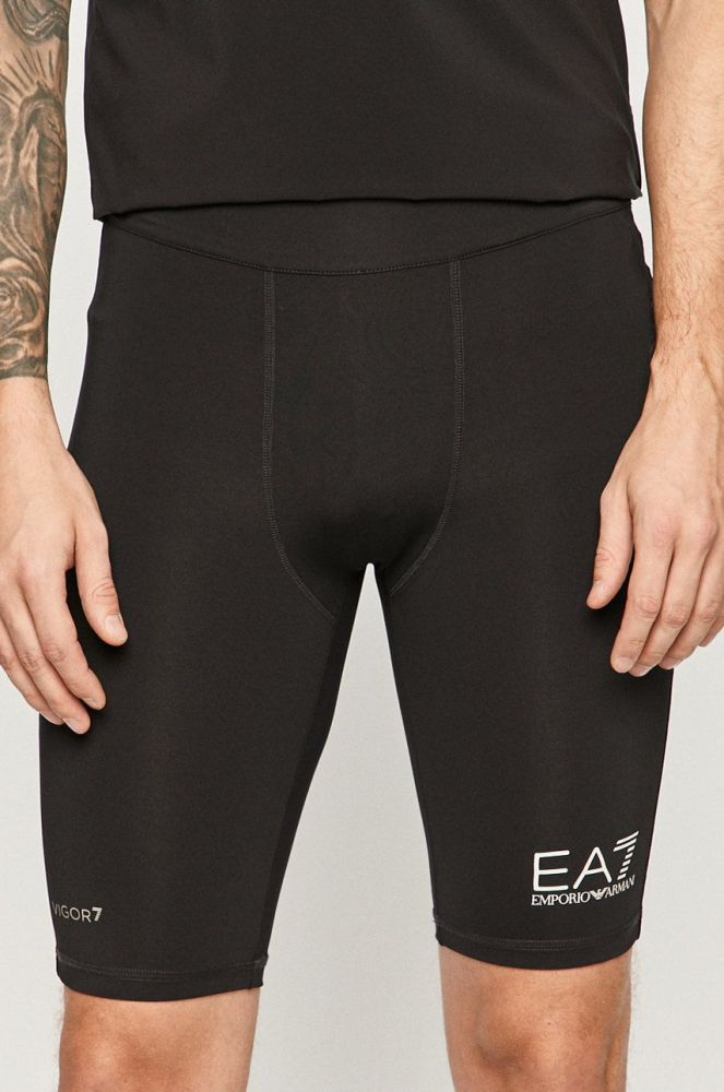 EA7 Emporio Armani - Шорти колір чорний