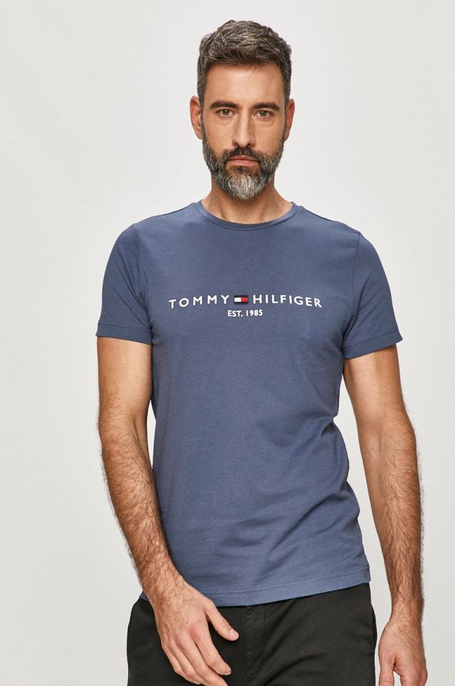 Tommy Hilfiger - Футболка колір блакитний (715439)