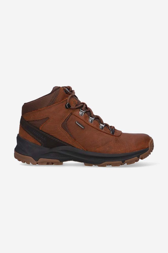 Черевики Merrell ERIE MID LTR WP чоловічі колір коричневий