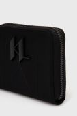 Гаманець Karl Lagerfeld жіночий колір чорний (1884105)