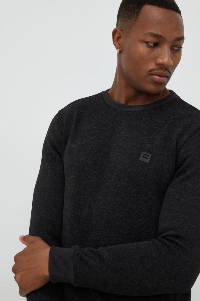 Кофта Billabong чоловіча колір чорний меланж