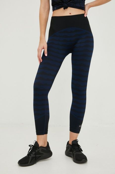 Легінси для тренувань adidas Performance Marimekko жіночі колір синій візерунок