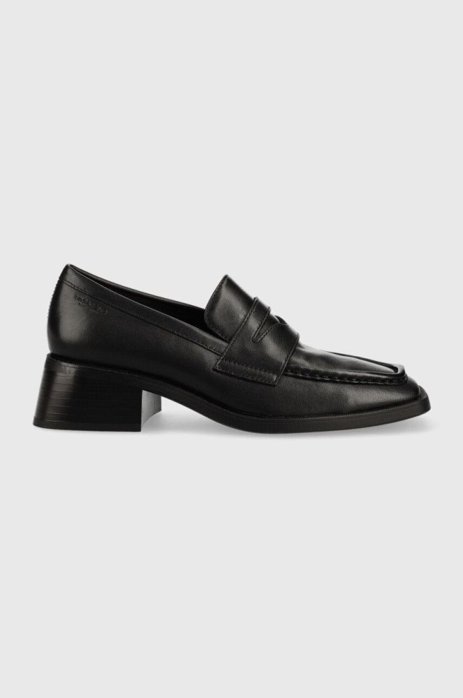 Шкіряні туфлі Vagabond Shoemakers Blanca жіночі колір чорний каблук блок (2497938)