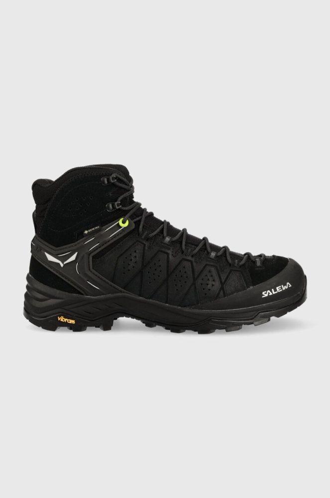 Черевики Salewa MS ALP TRAINER 2 MID GTX чоловічі колір чорний утеплене