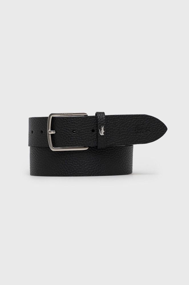 Ремінь Lacoste чоловічий колір чорний (2665947)