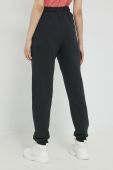 Штани Fila жіночі колір чорний однотонні