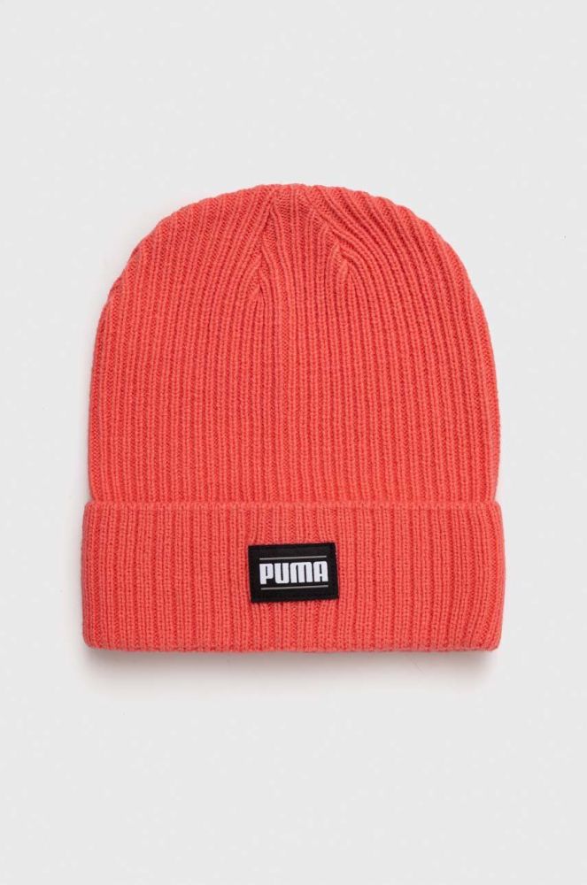 Шапка Puma колір рожевий з тонкого трикотажу (3564012)