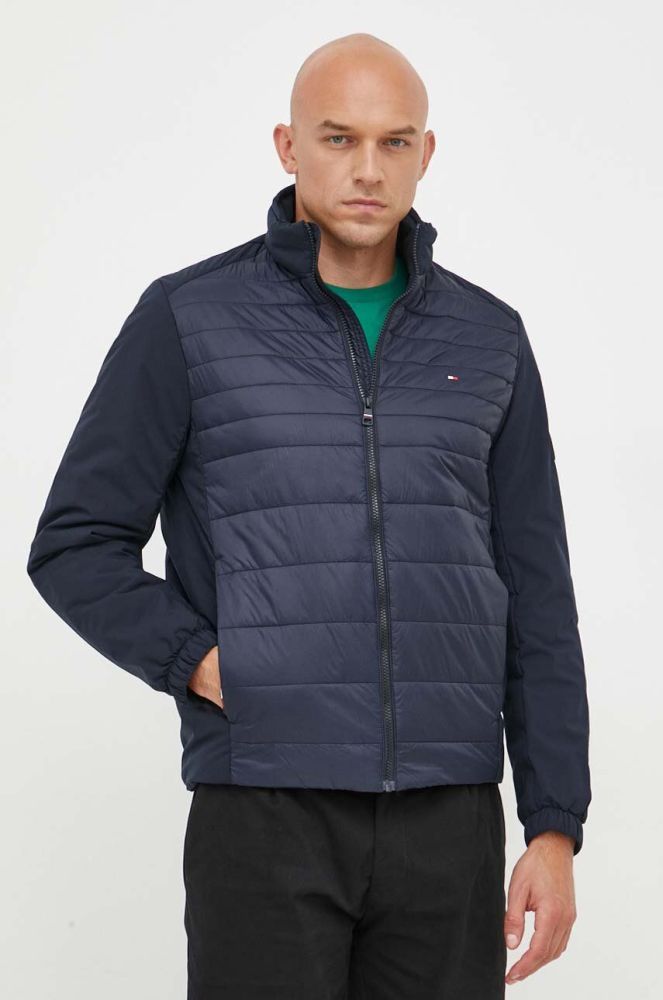 Куртка Tommy Hilfiger чоловіча колір синій перехідна (3366212)