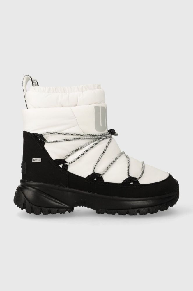 Зимові чоботи UGG Yose Puffer Mid колір білий 1131978
