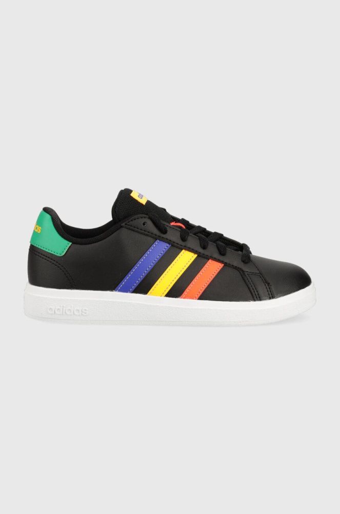 Дитячі кросівки adidas GRAND COURT 2. K колір чорний