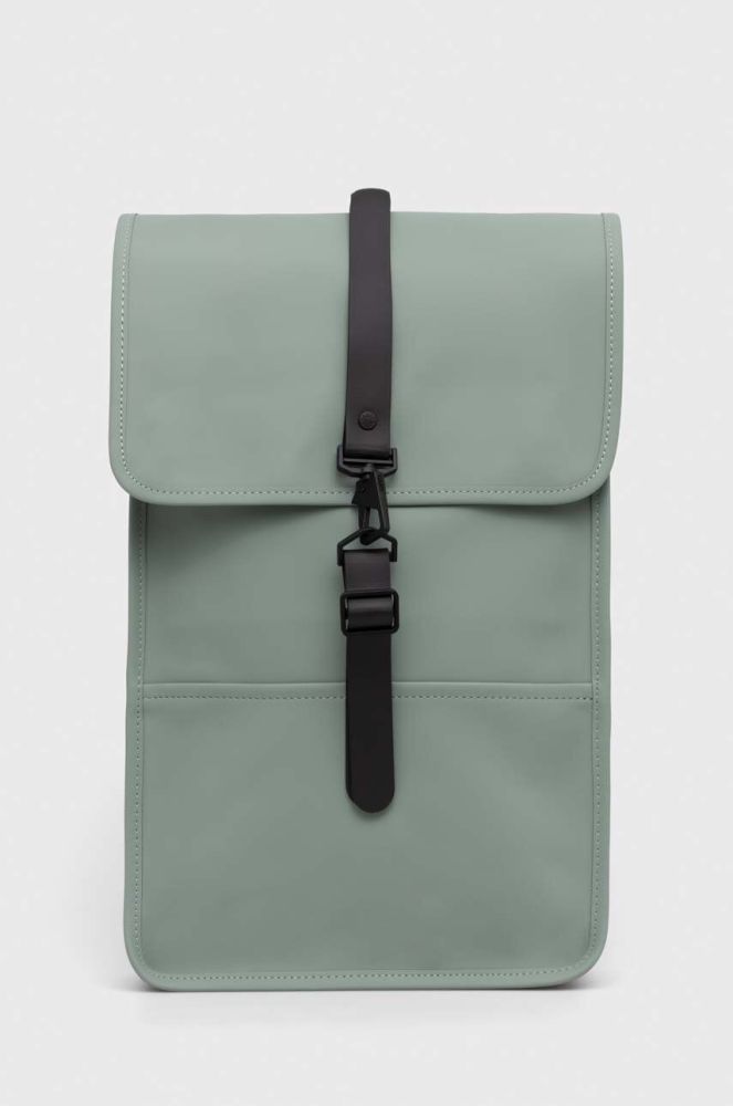 Рюкзак Rains 13020 Backpacks колір зелений великий однотонний (3484420)