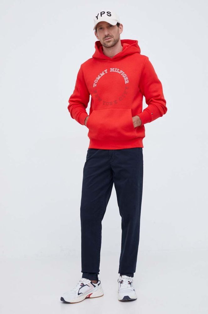 Штани Tommy Hilfiger чоловічі колір синій пряме (3451125)