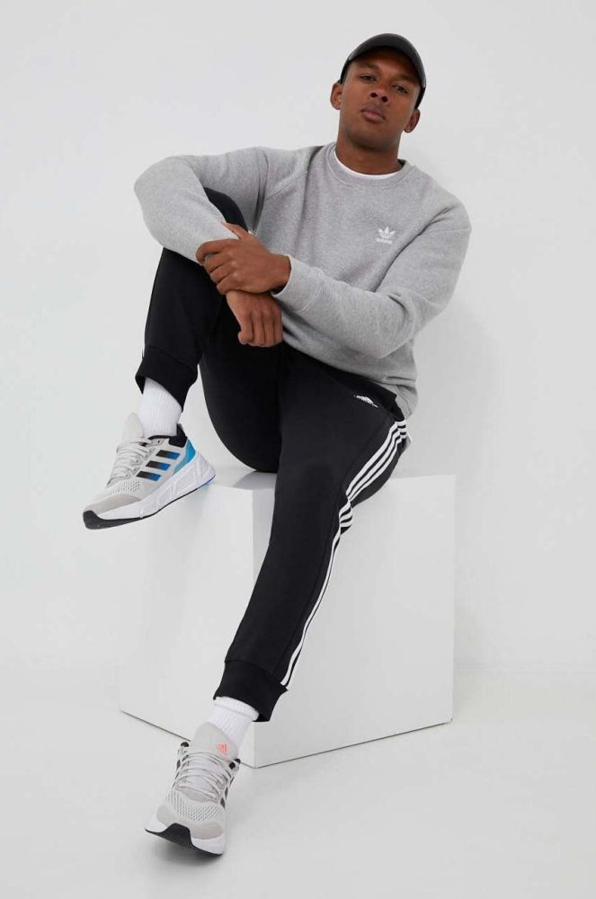 Спортивні штани adidas колір чорний з аплікацією (3386294)