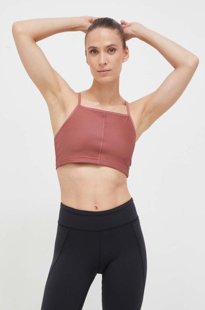 Топ для йоги Reebok колір рожевий (3551689)
