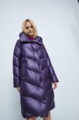 Пухове пальто Medicine колір фіолетовий зимове