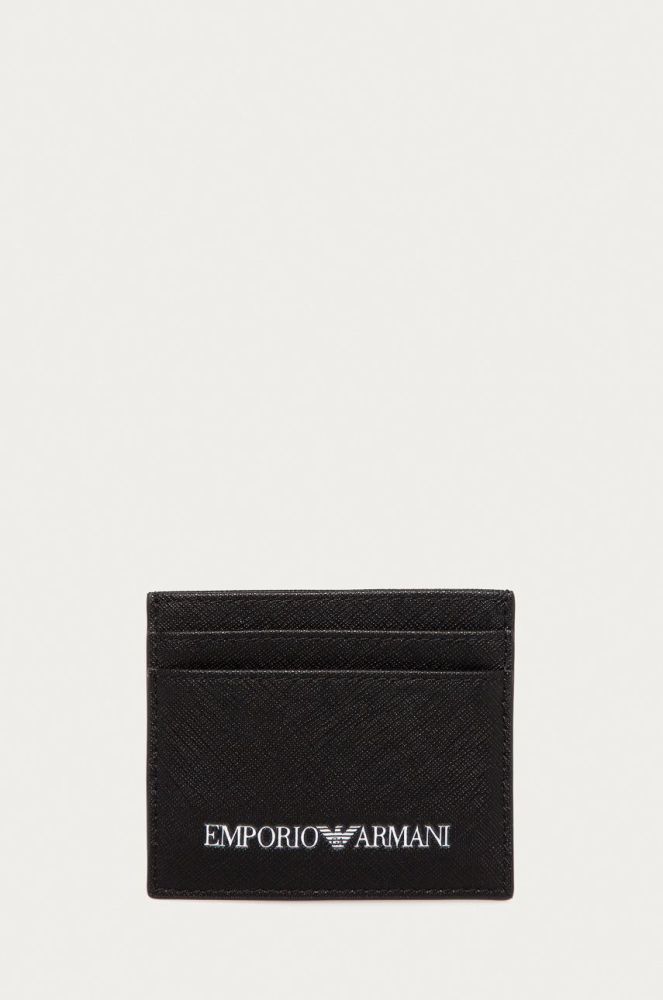 Emporio Armani - Гаманець колір чорний (1255145)