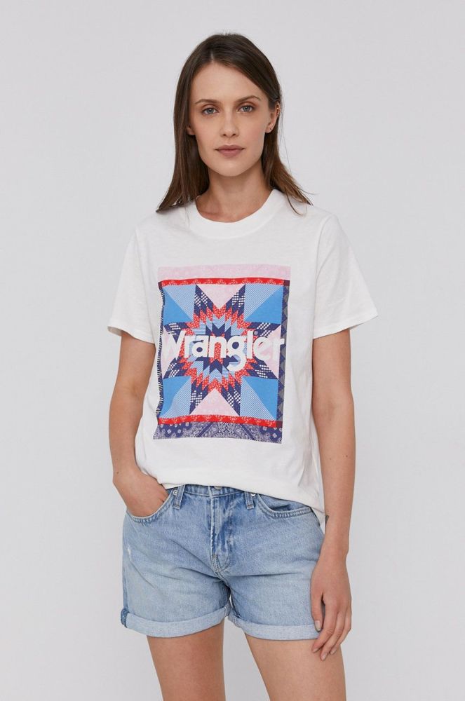 Джинсові бавовняні шорти Pepe Jeans жіночі гладкі колір блакитний