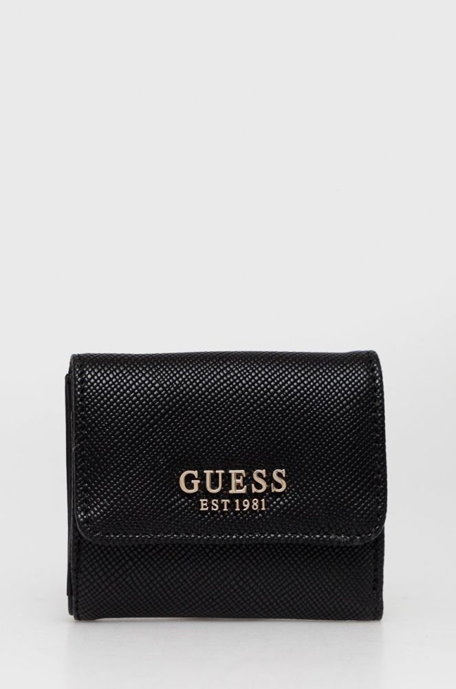 Гаманець Guess жіночий колір чорний (2425777)