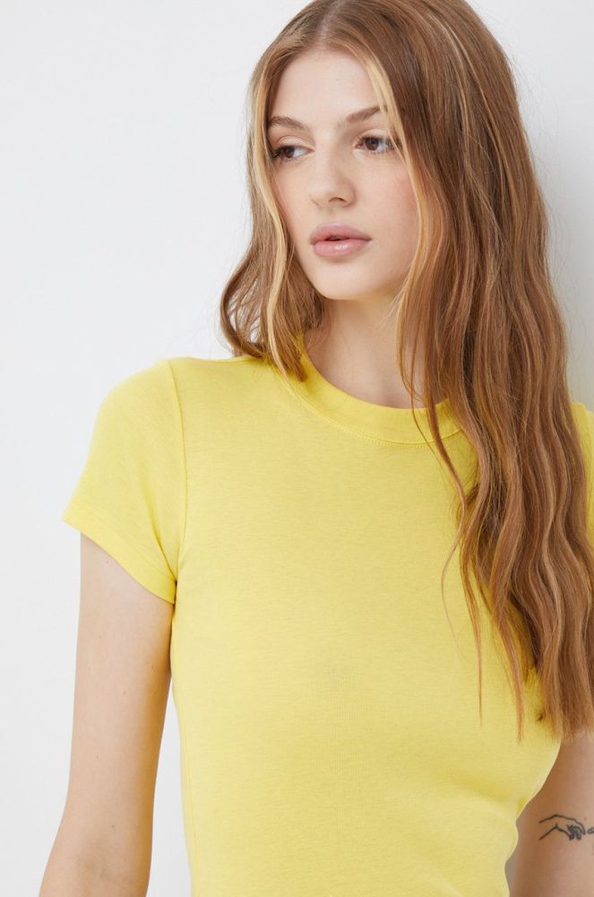 Бавовняна футболка Polo Ralph Lauren колір жовтий (3101994)