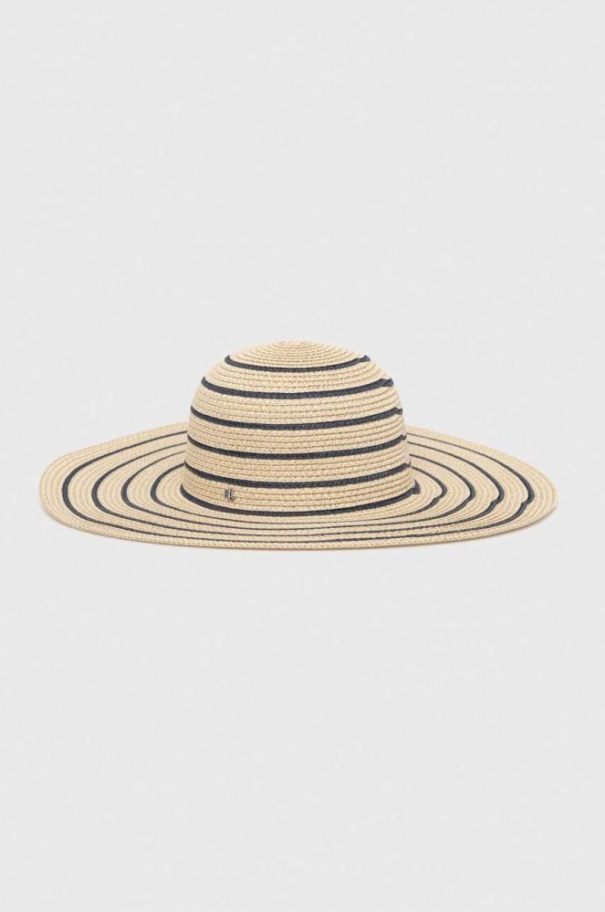 Капелюх Lauren Ralph Lauren колір бежевий (3260942)