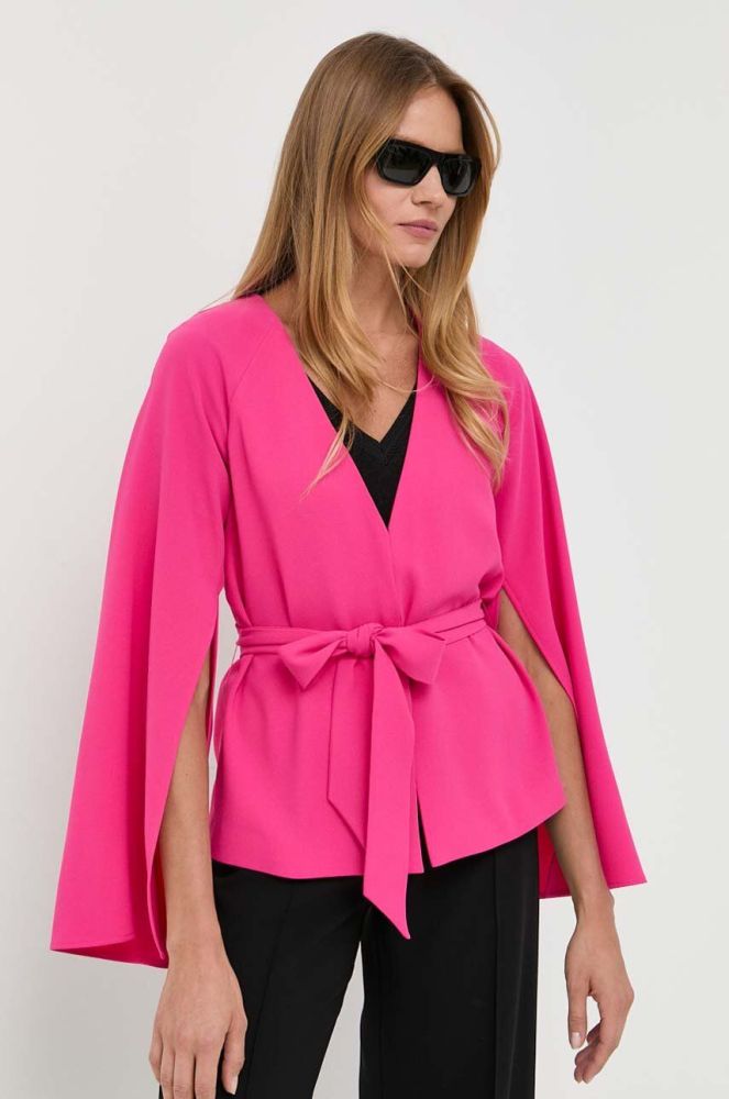 Піджак Marciano Guess колір фіолетовий oversize однотонна