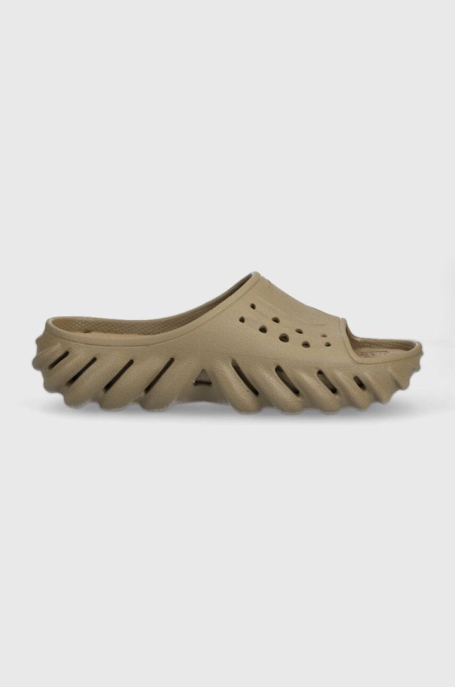 Шльопанці Crocs Echo Slide колір коричневий 208170 208170.2G9-2G9