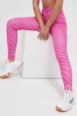 Легінси для бігу adidas Performance Run Essential колір рожевий візерунок