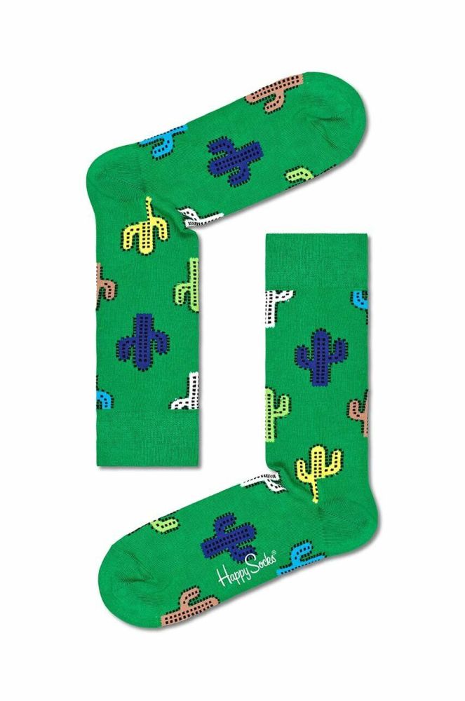 Шкарпетки Happy Socks Cactus колір зелений