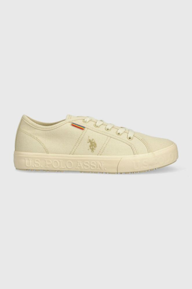 Кеди U.S. Polo Assn. MAREW жіночі колір бежевий