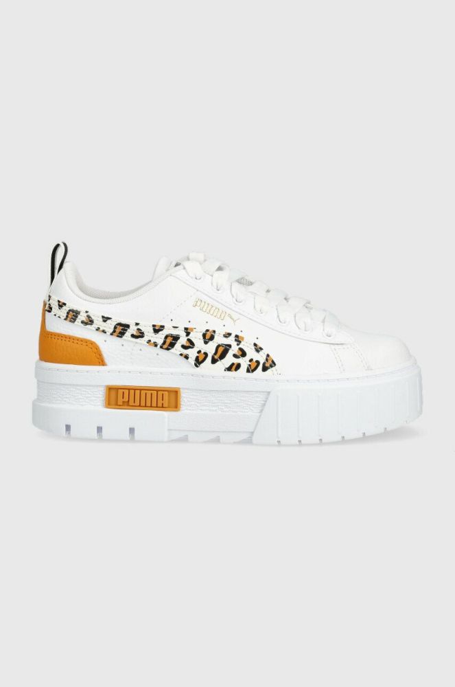 Дитячі кросівки Puma Mayze Wild Jr колір білий