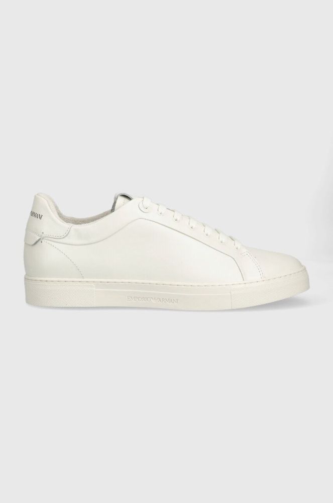 Шкіряні кросівки Emporio Armani X4X598 XF662 00894 колір білий X4X598 XF662 00894