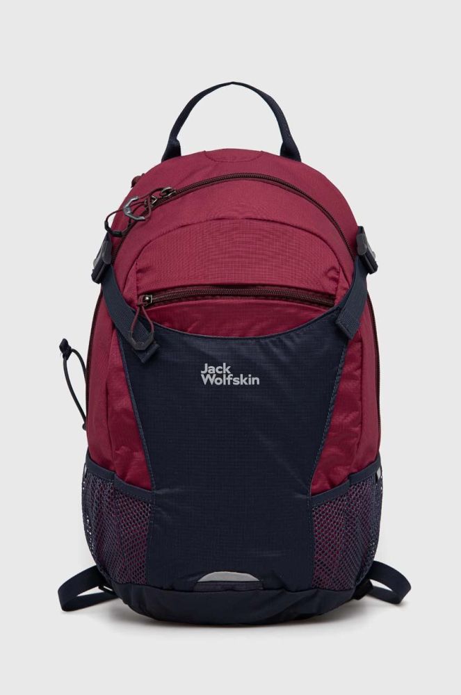 Рюкзак Jack Wolfskin Velocity 12 колір фіолетовий великий однотонний