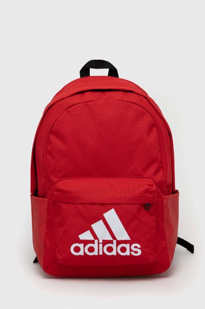 Рюкзак adidas Performance колір червоний великий з принтом