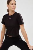 Футболка EA7 Emporio Armani жіночий колір чорний (2909931)