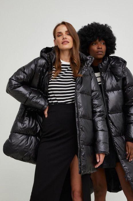 Куртка Answear Lab жіноча колір чорний зимова (2572933)