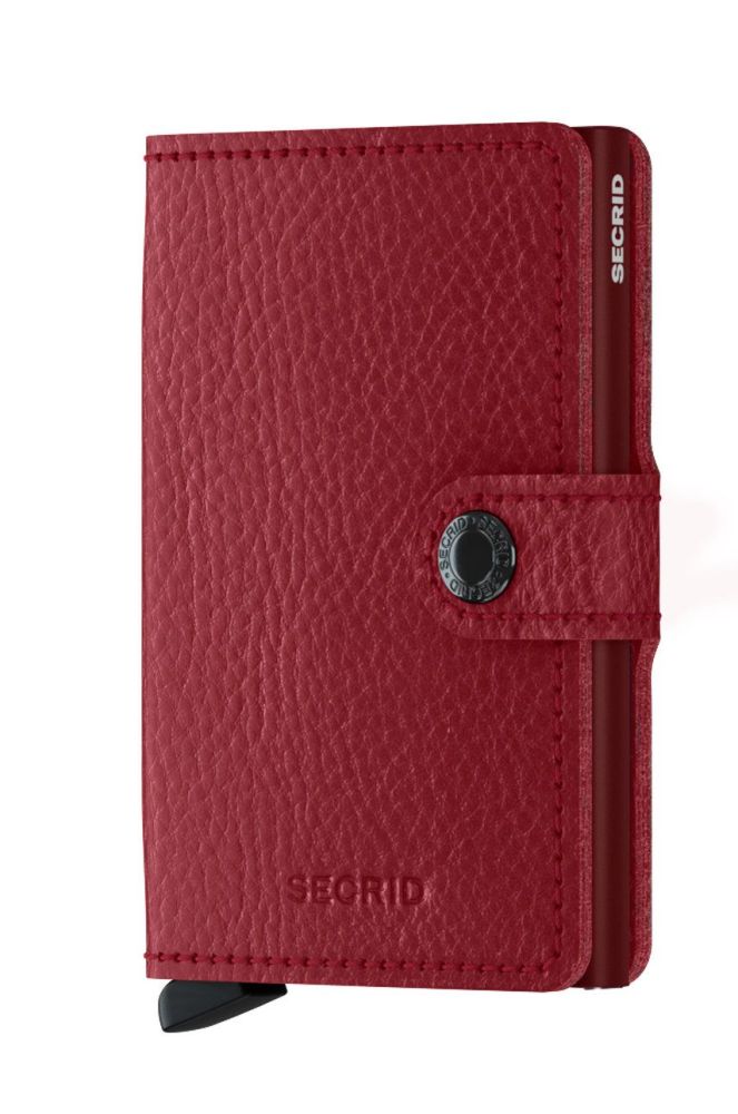 Secrid - Шкіряний гаманець MVg.Rosso.Bordeaux-Rosso.Bord колір червоний